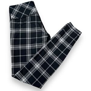 Lululemon Wunder Under Varsity Plaid Full-On Luon Size 6 Rare 2014 Leggings